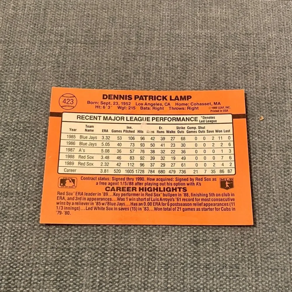 Donruss see pictures